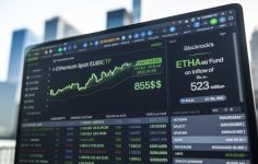 ETH Spot ETF’leri ATH’yi 855 Milyon Dolara Ulaştırdı, BlackRock ETHA 523 Milyon Dolarlık Giriş Gördü